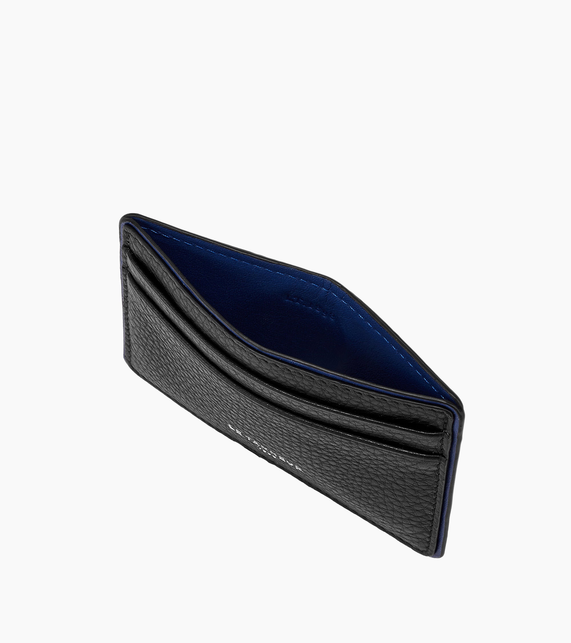 Porte cartes Augustin en cuir grainé
