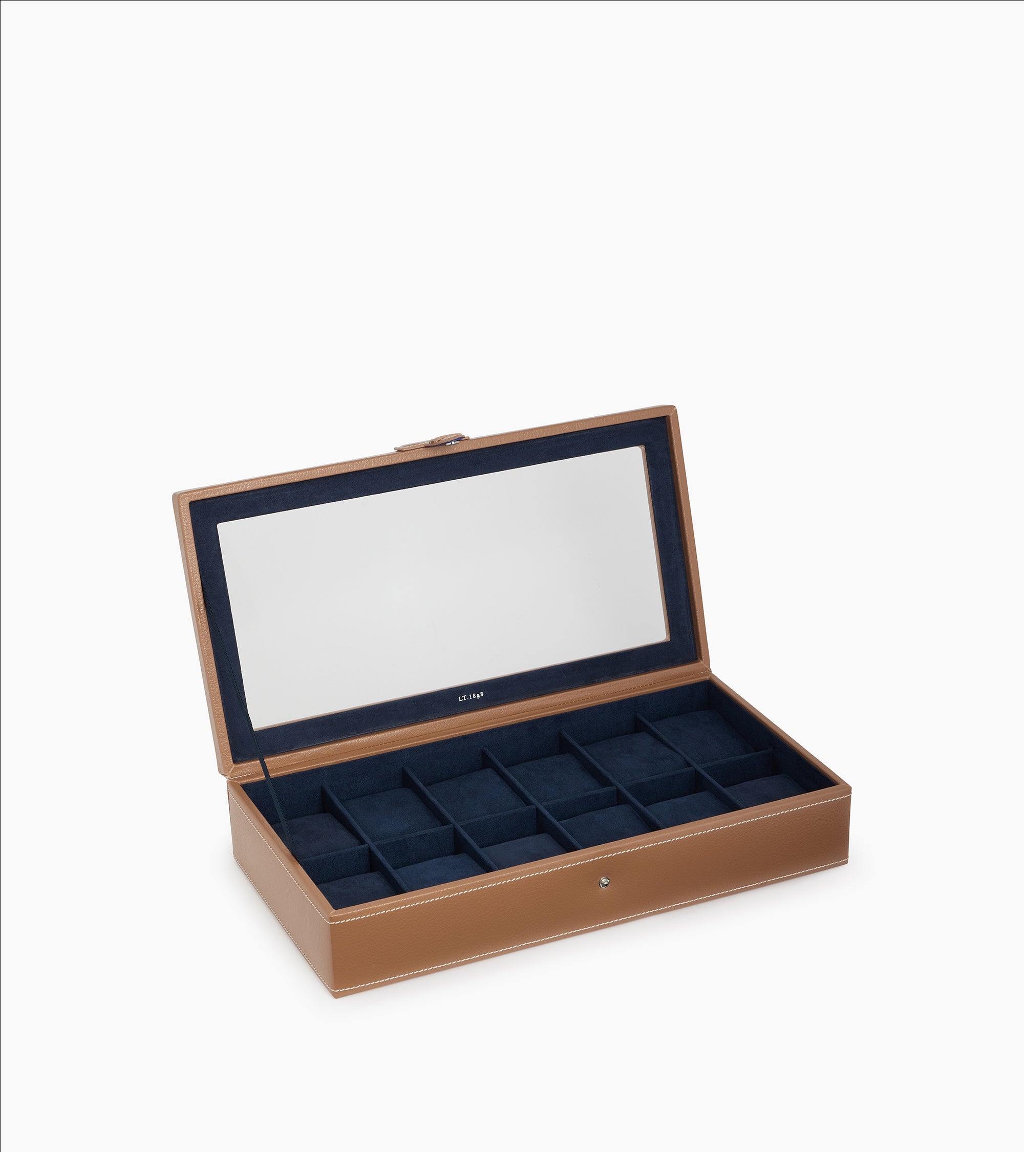 Coffret 12 montres en cuir