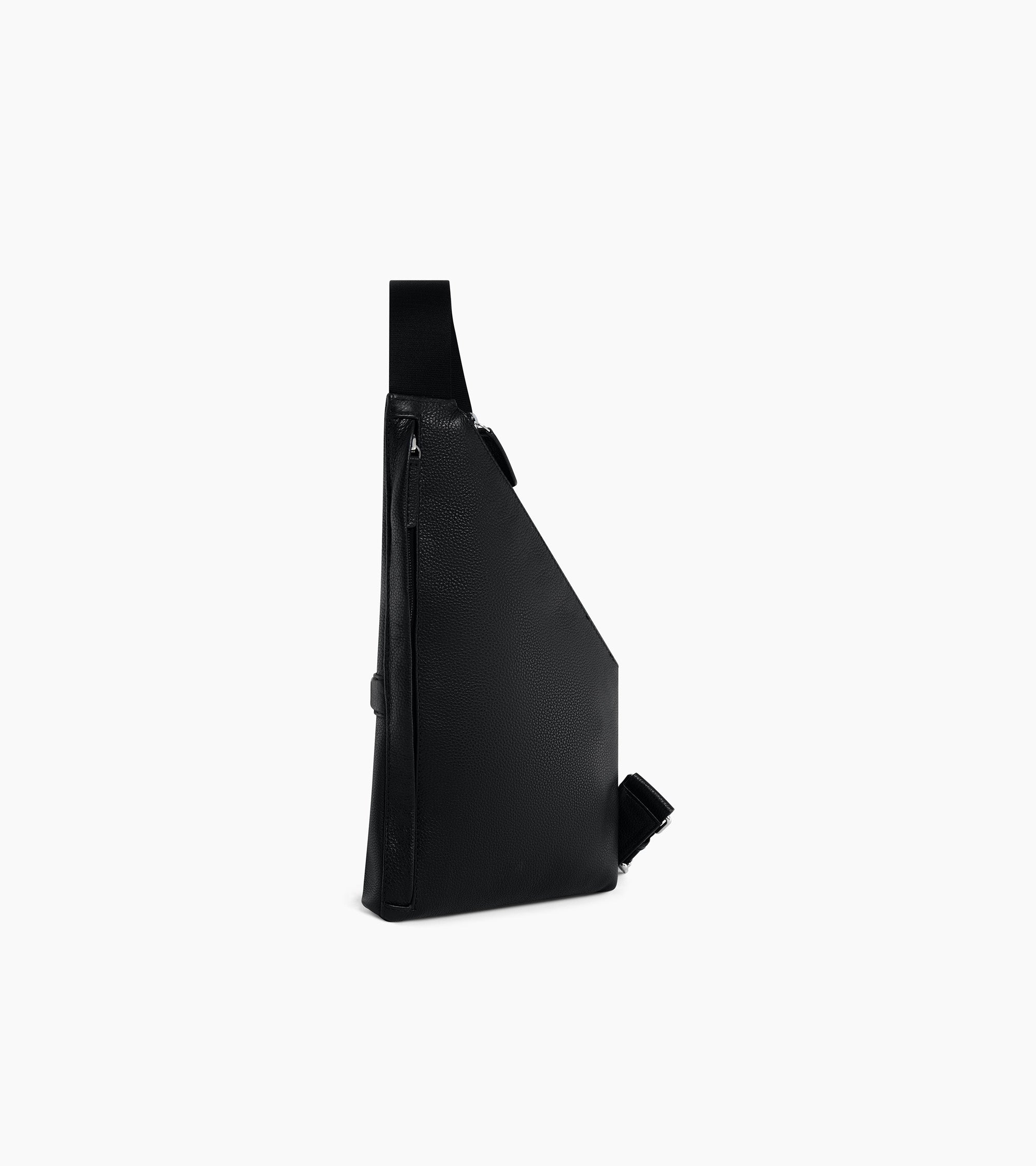 Sacoche sling Charles en cuir grainé