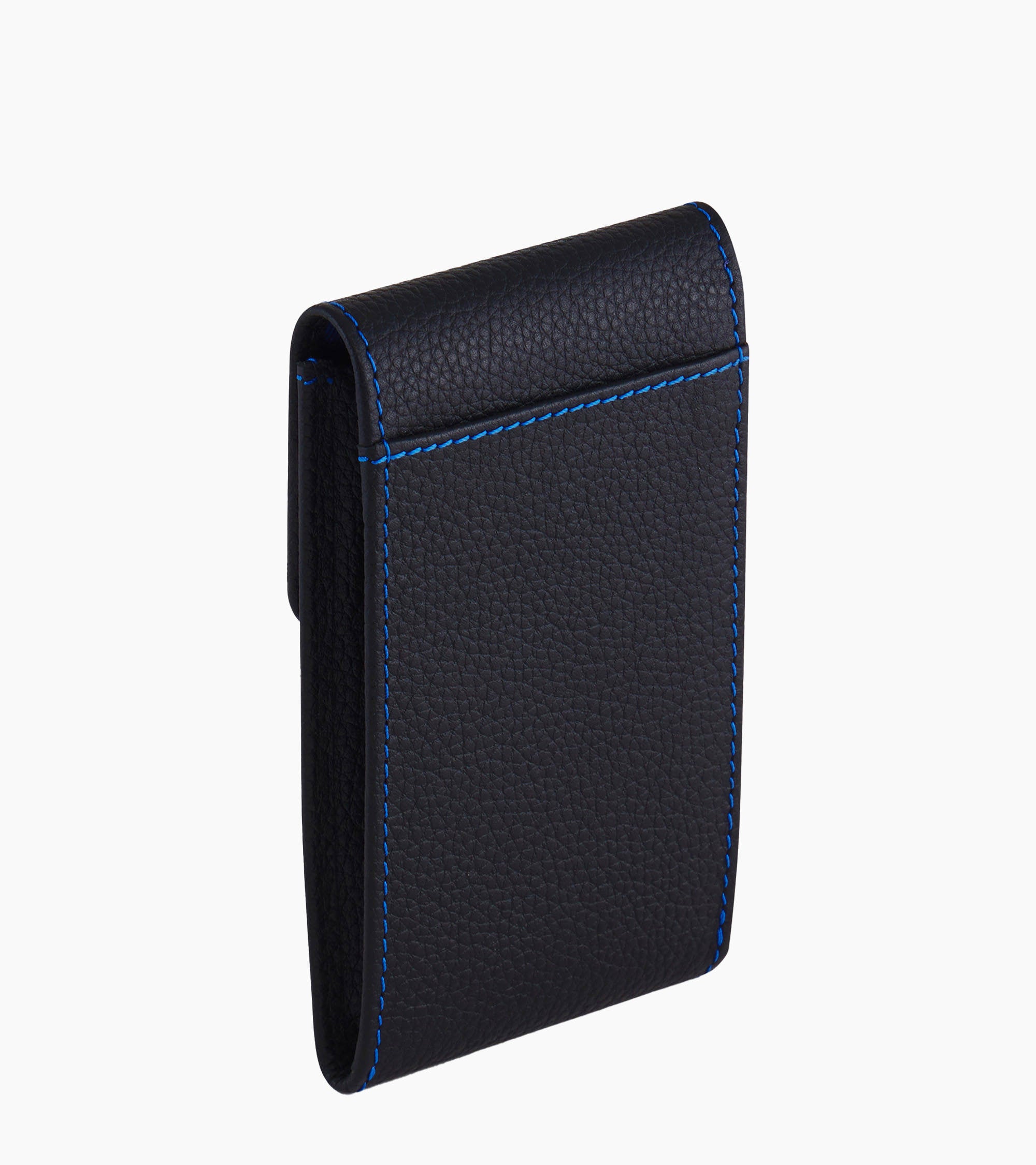 Etui clés à rabat Charles en cuir grainé