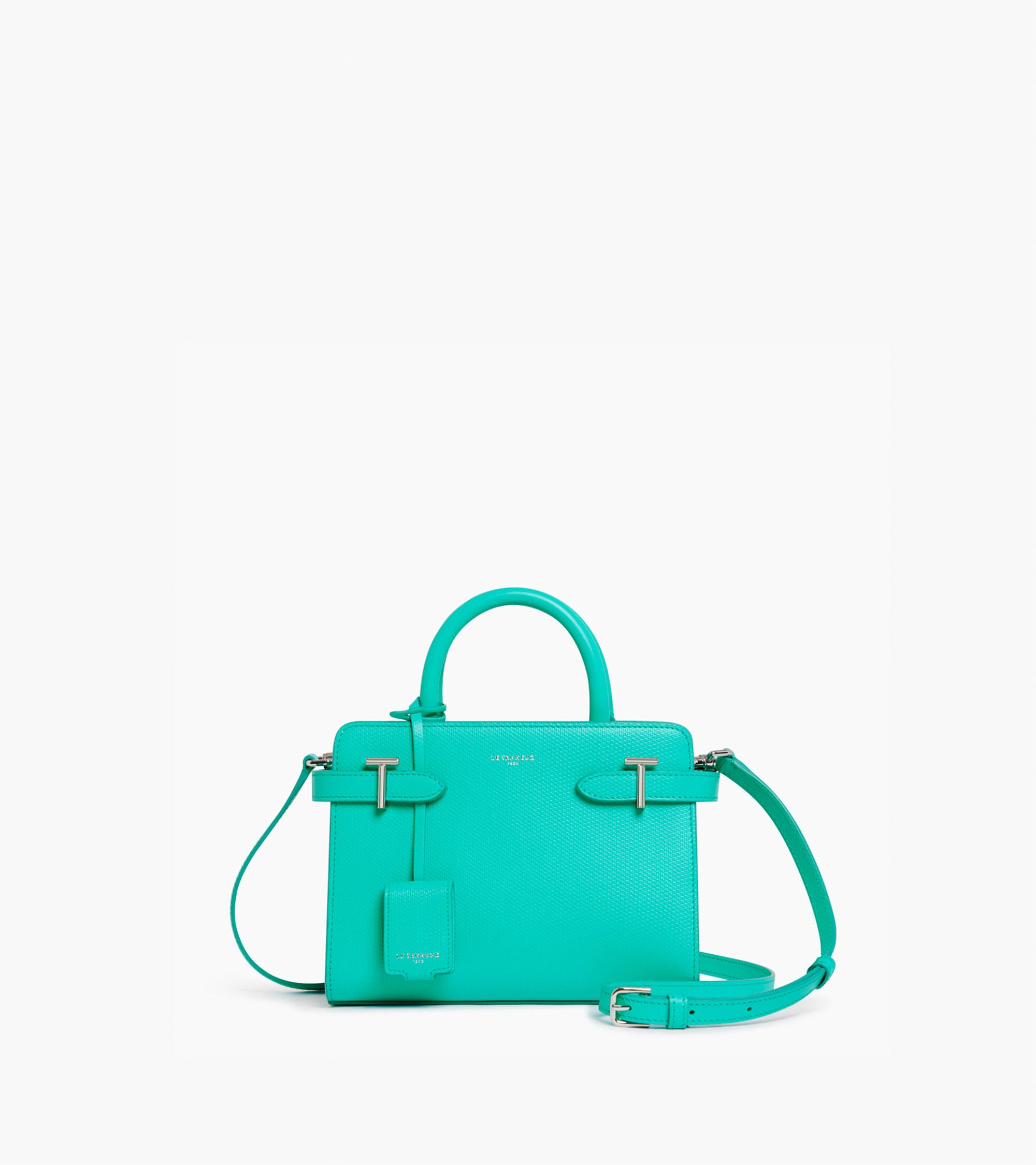 Petit sac à main Emilie en cuir signature T