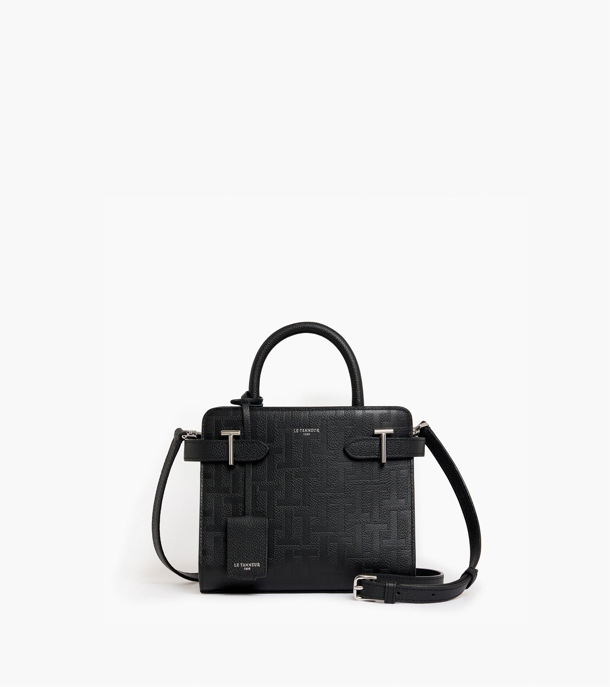 Petit sac à main Emilie en cuir embossé T