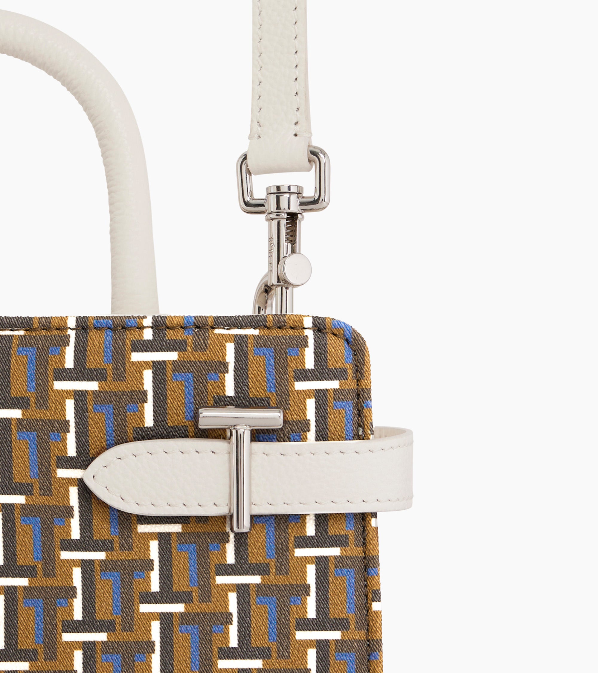 Petit sac à main Emilie en toile monogramme