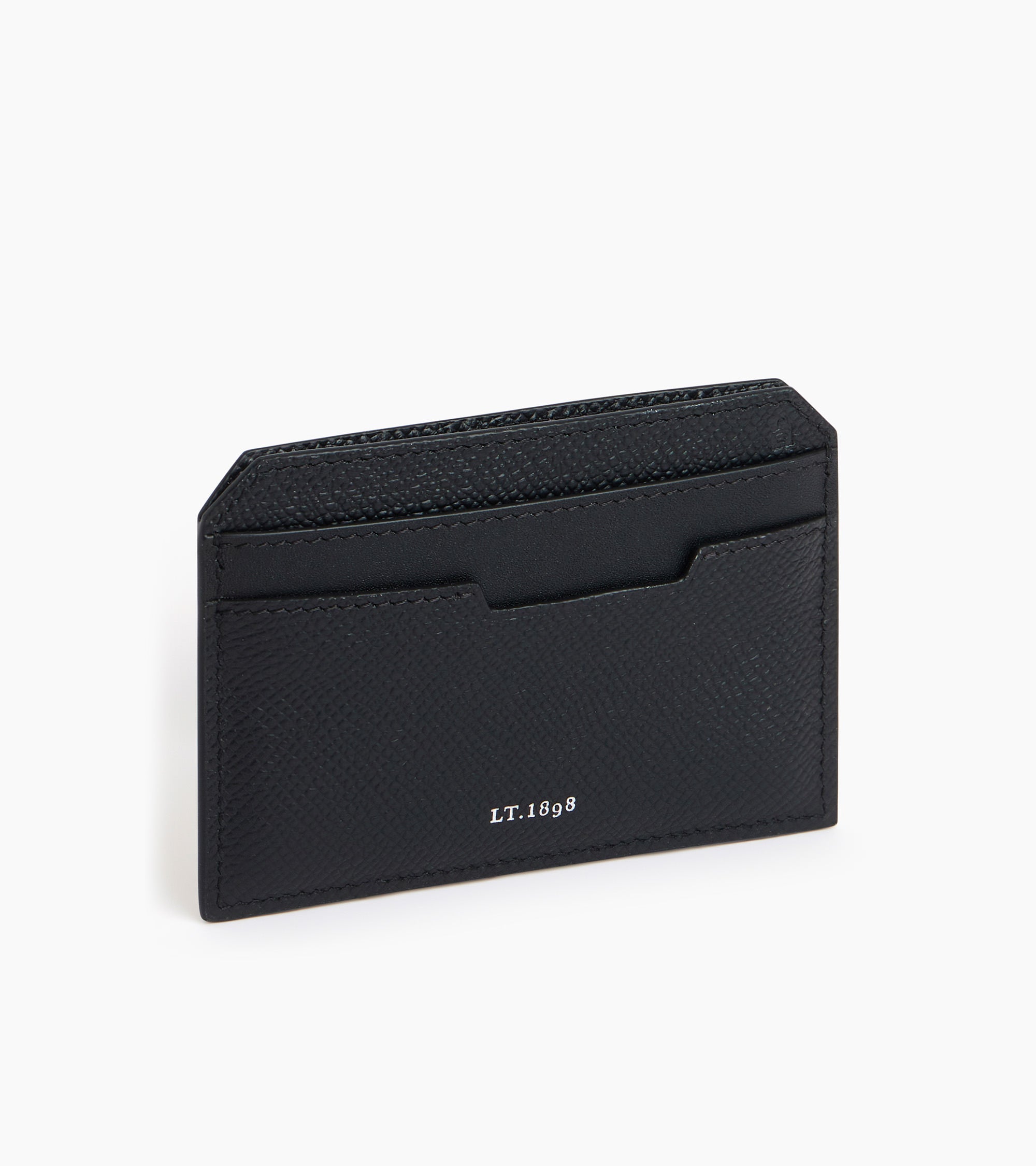 Porte cartes Gaston en cuir grain croisé