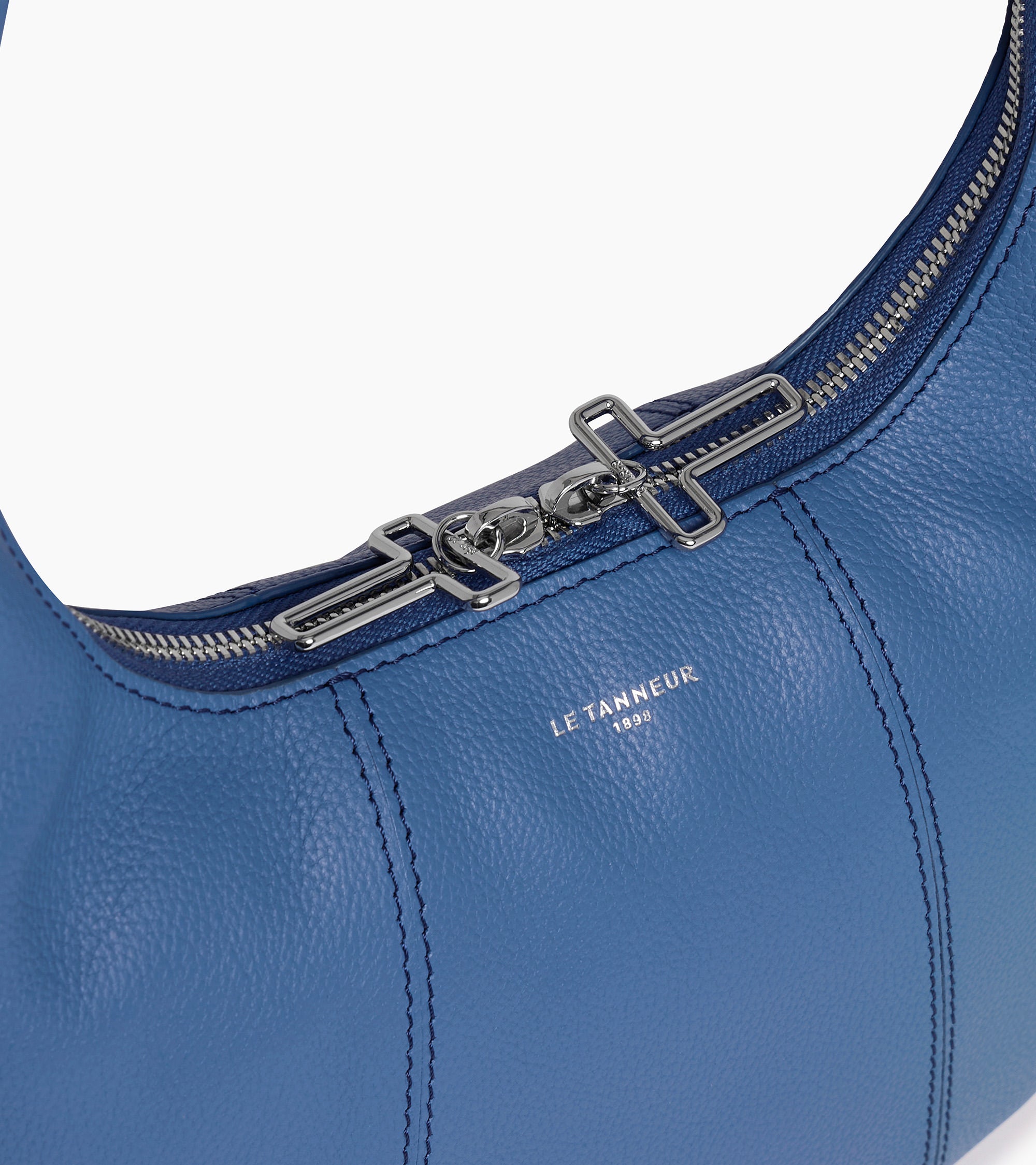 Sac hobo moyen modèle Juliette en cuir grainé