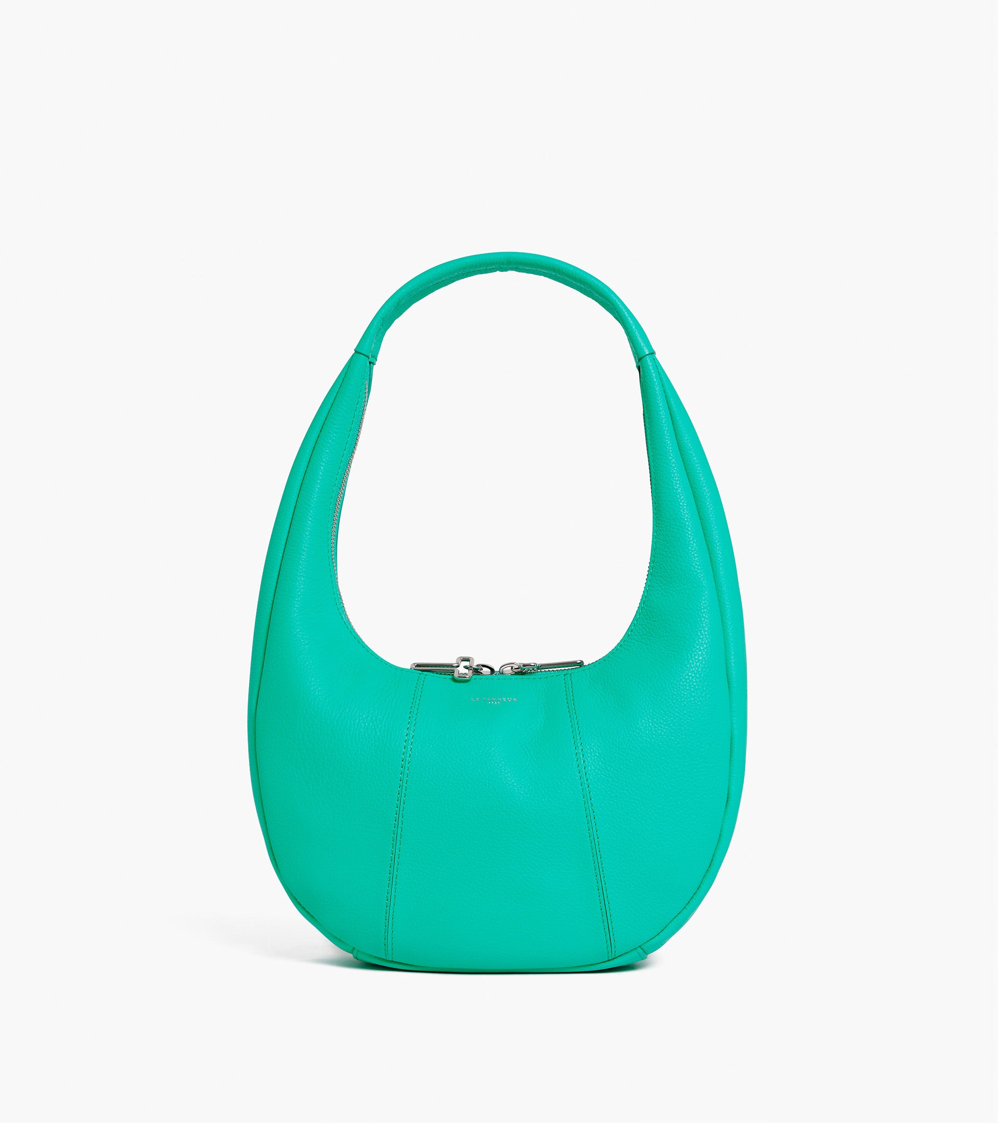 Sac hobo moyen modèle Juliette en cuir grainé