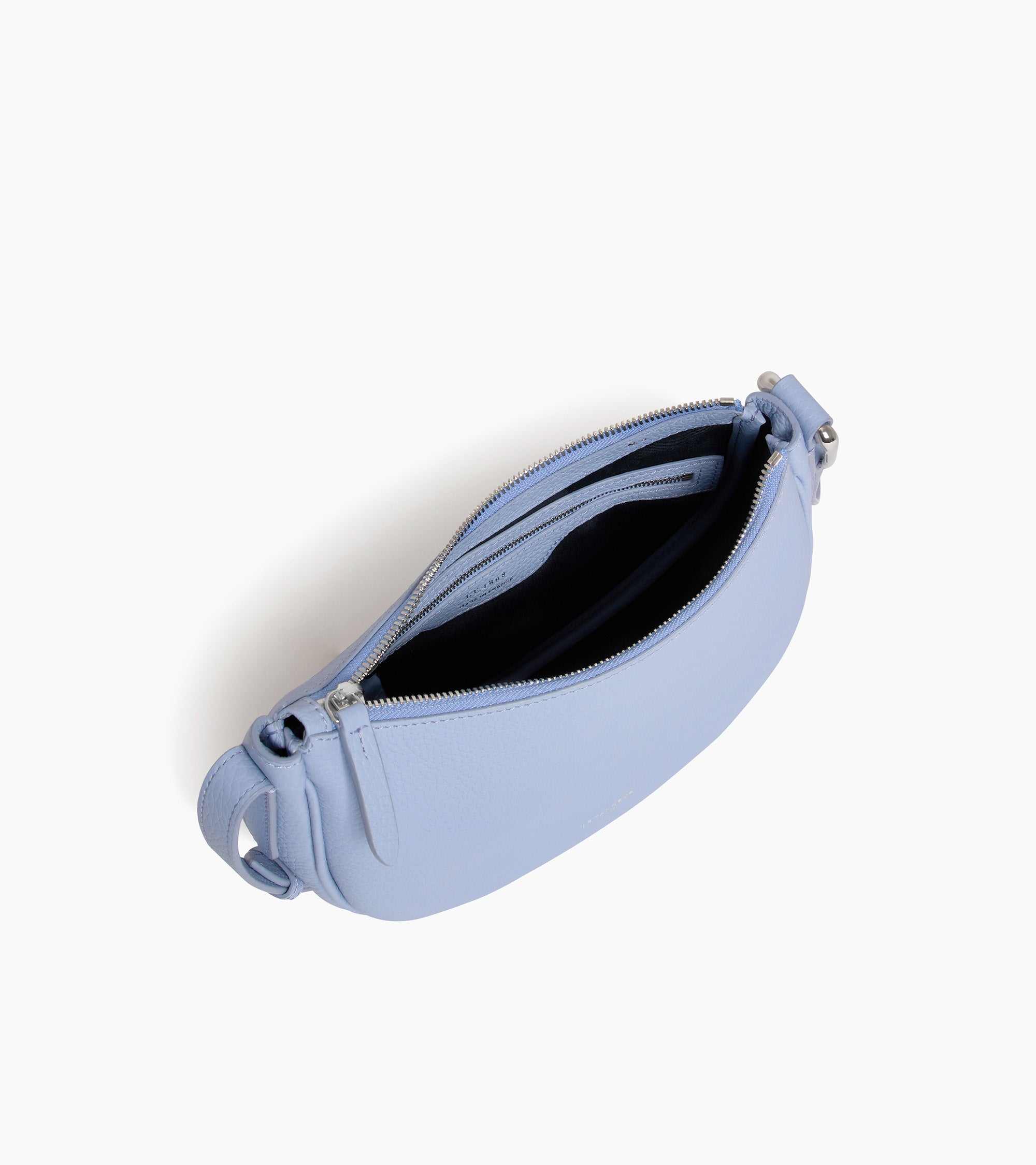 Petit sac bandoulière Madeleine en cuir grainé