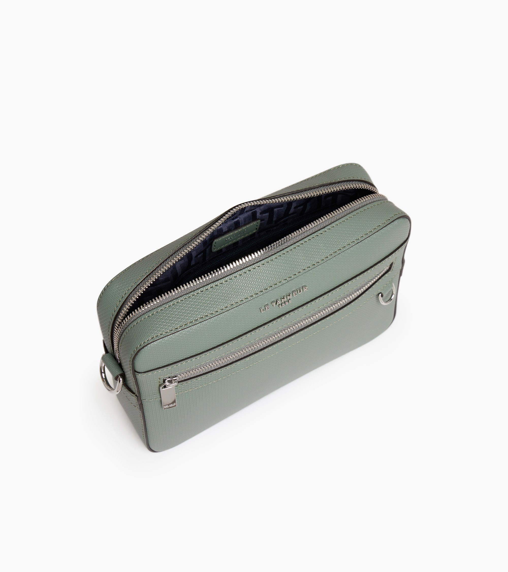 Petit sac bandoulière Emile en cuir signature T