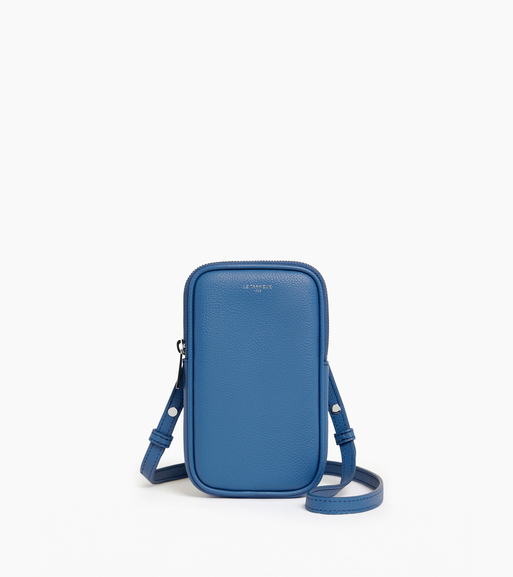 Etui téléphone Emile en cuir grainé