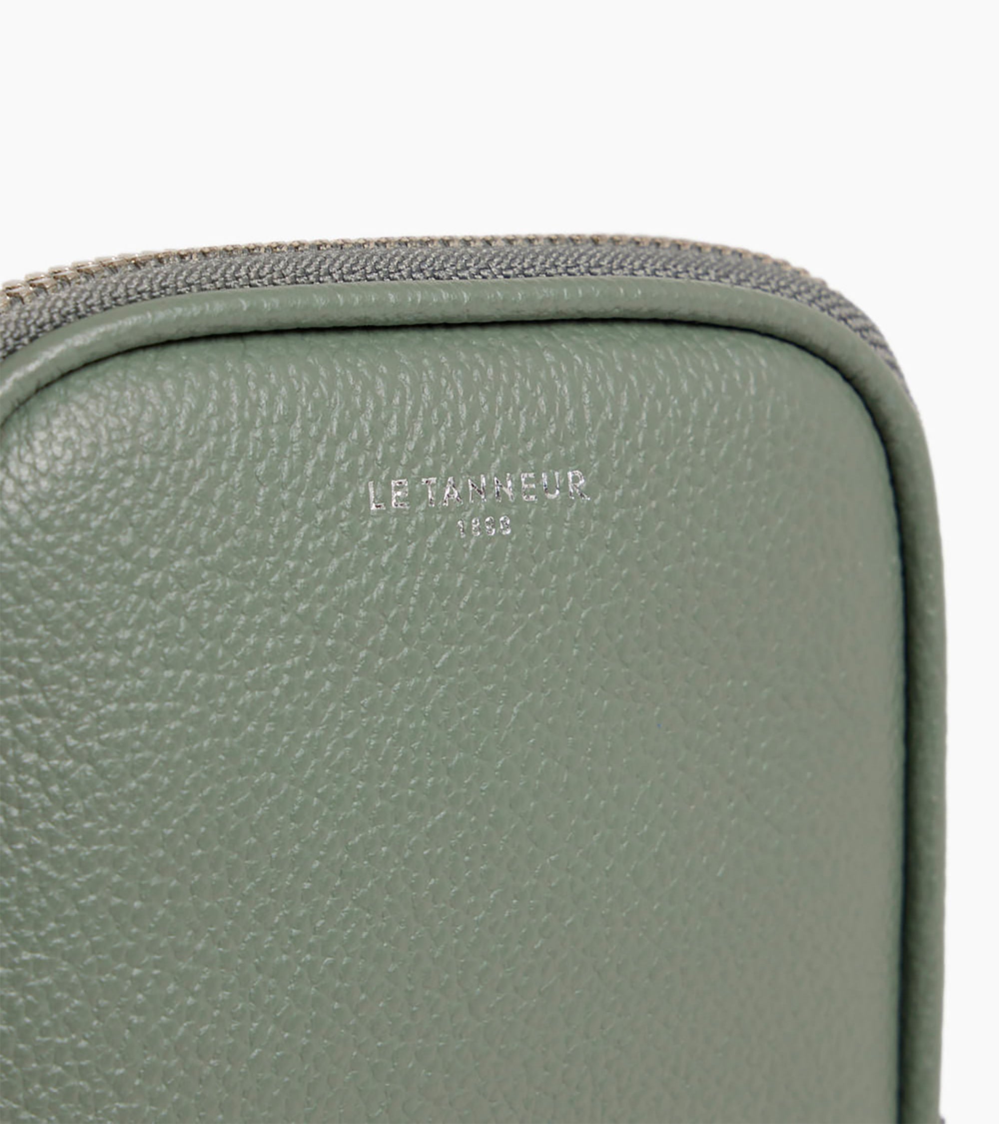 Etui téléphone Emile en cuir grainé