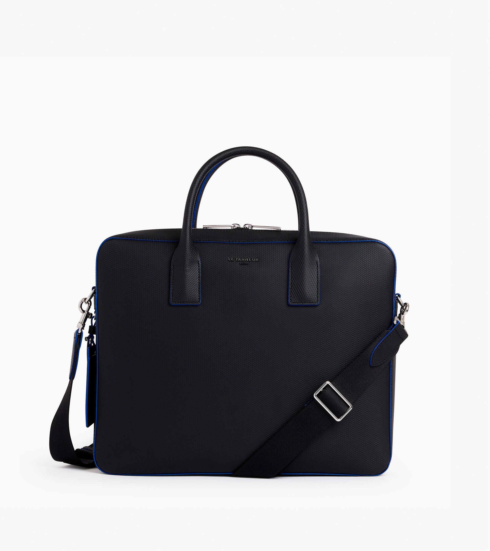 Porte documents 14" Emile en cuir signature T
