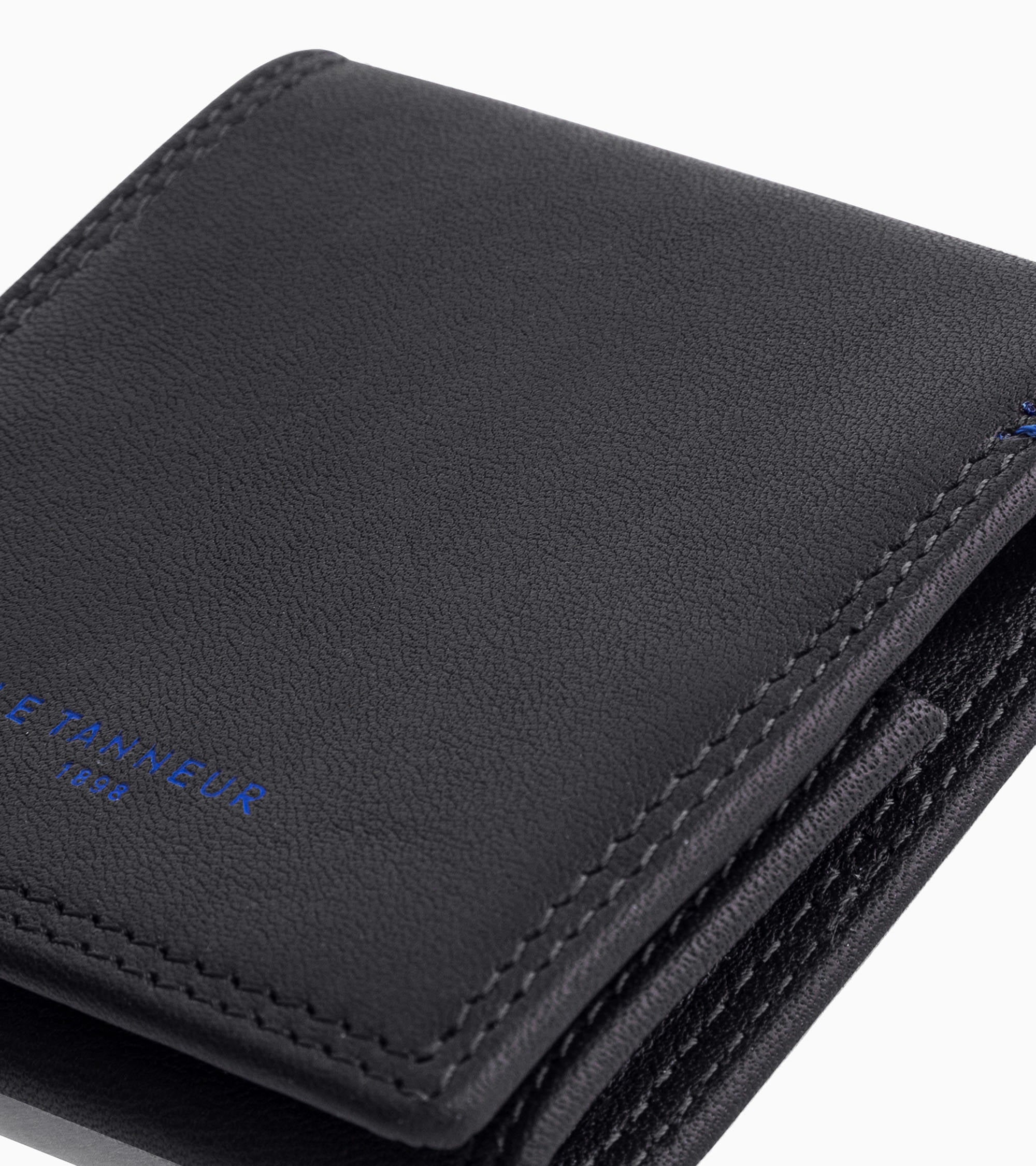 Porte monnaie boite Martin en cuir lisse