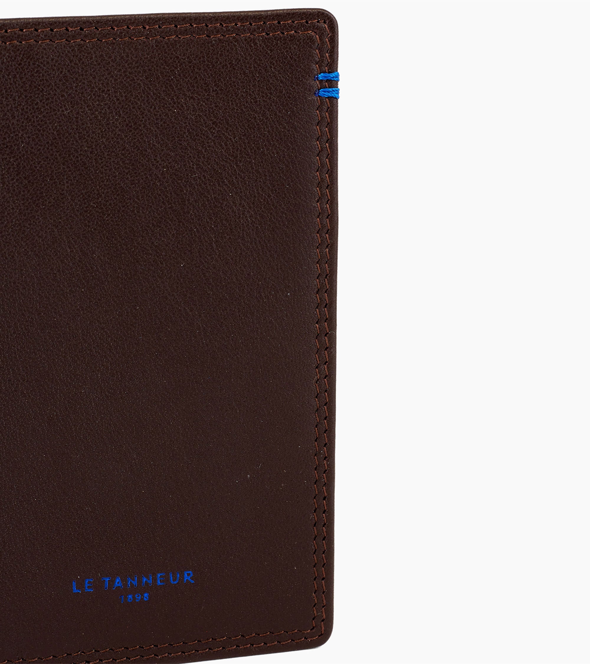 Porte cartes vertical Martin en cuir lisse