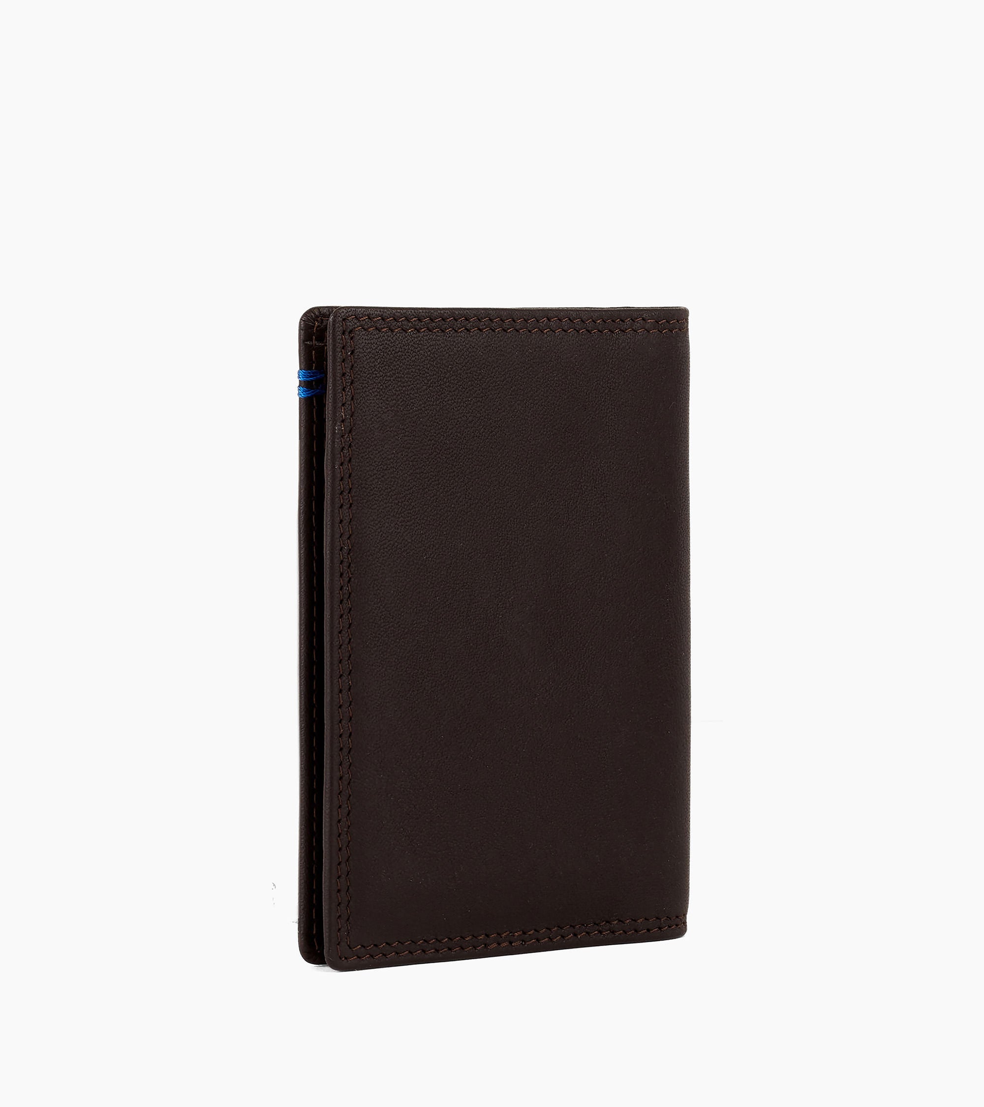 Porte cartes vertical Martin en cuir lisse