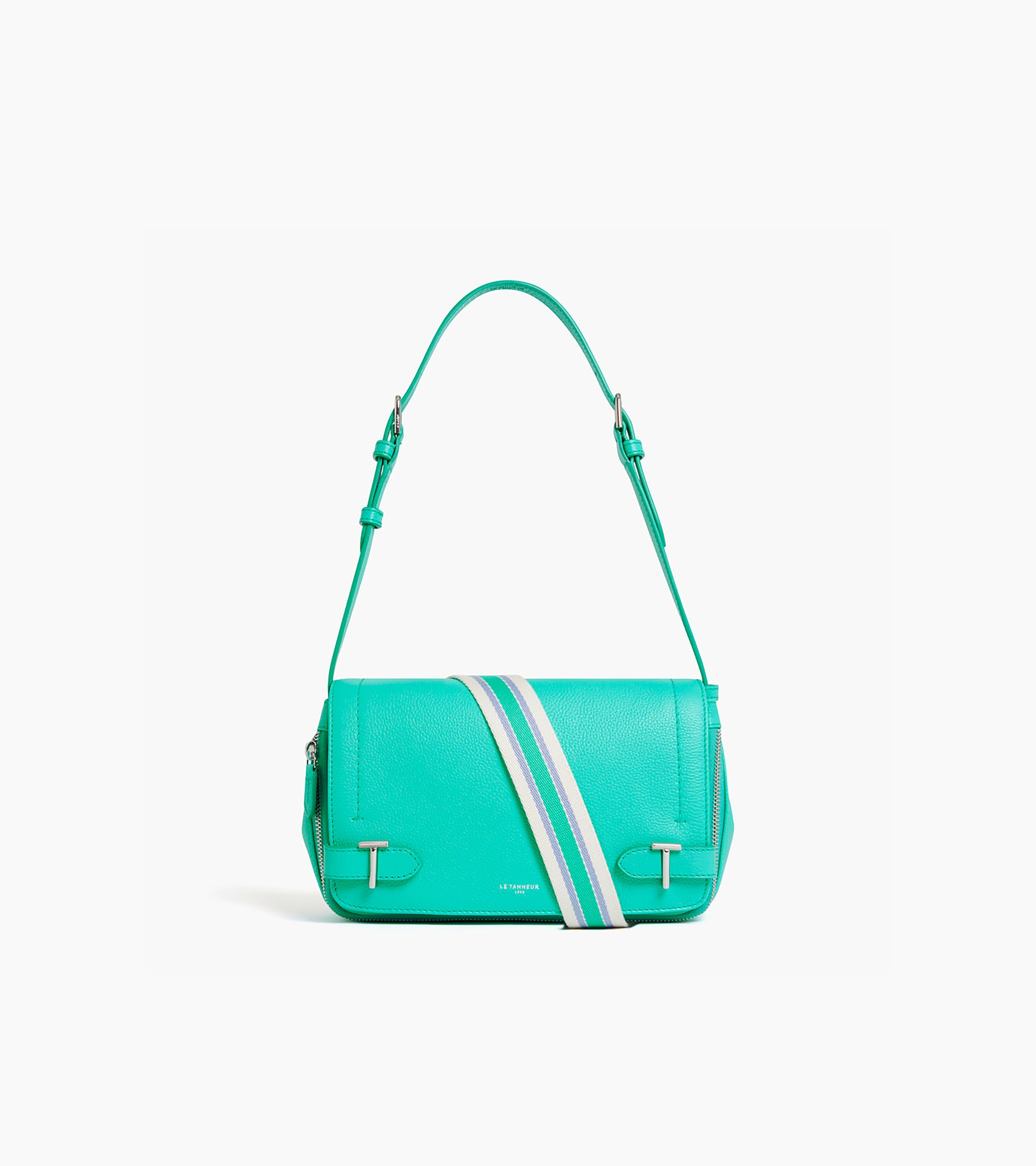 Petit sac bandoulière Simone en cuir grainé