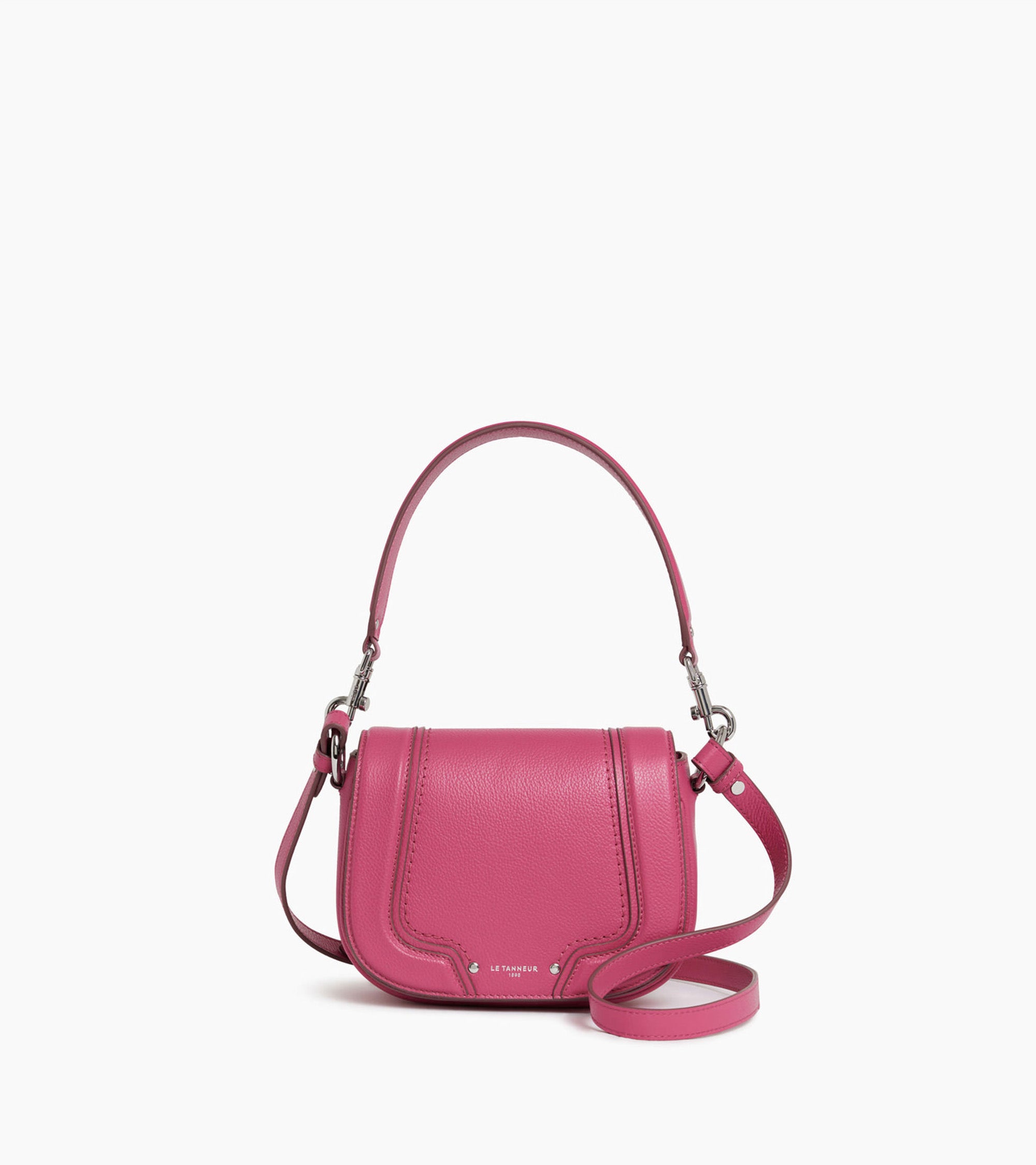 Petit sac bandoulière Ella en cuir grainé