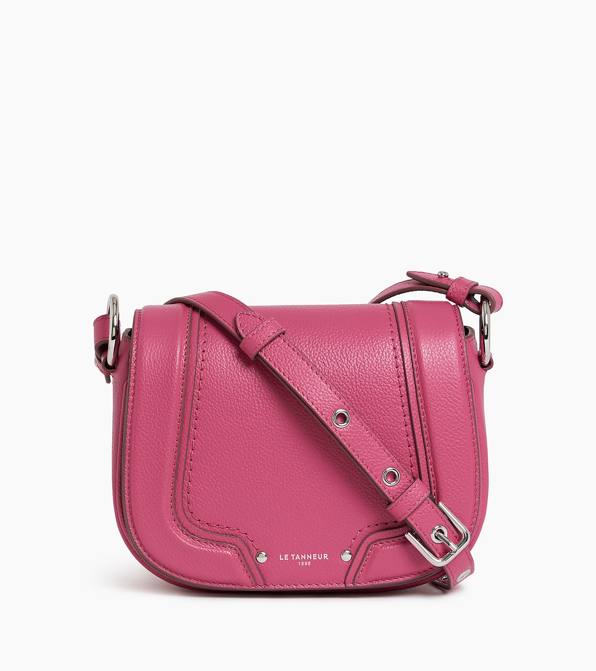 Petit sac bandoulière Ella en cuir grainé