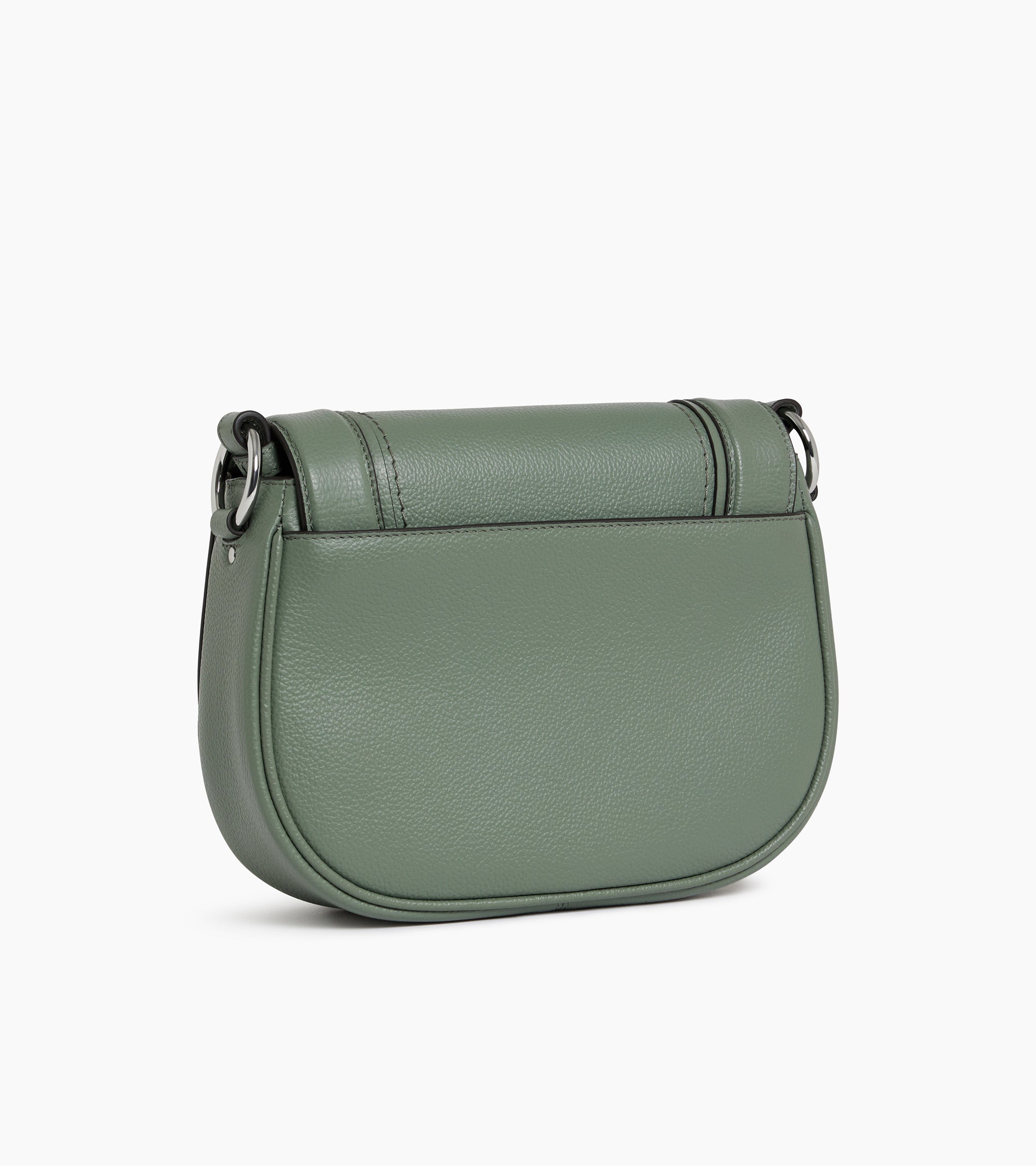 Sac bandoulière moyen modèle Ella en cuir grainé