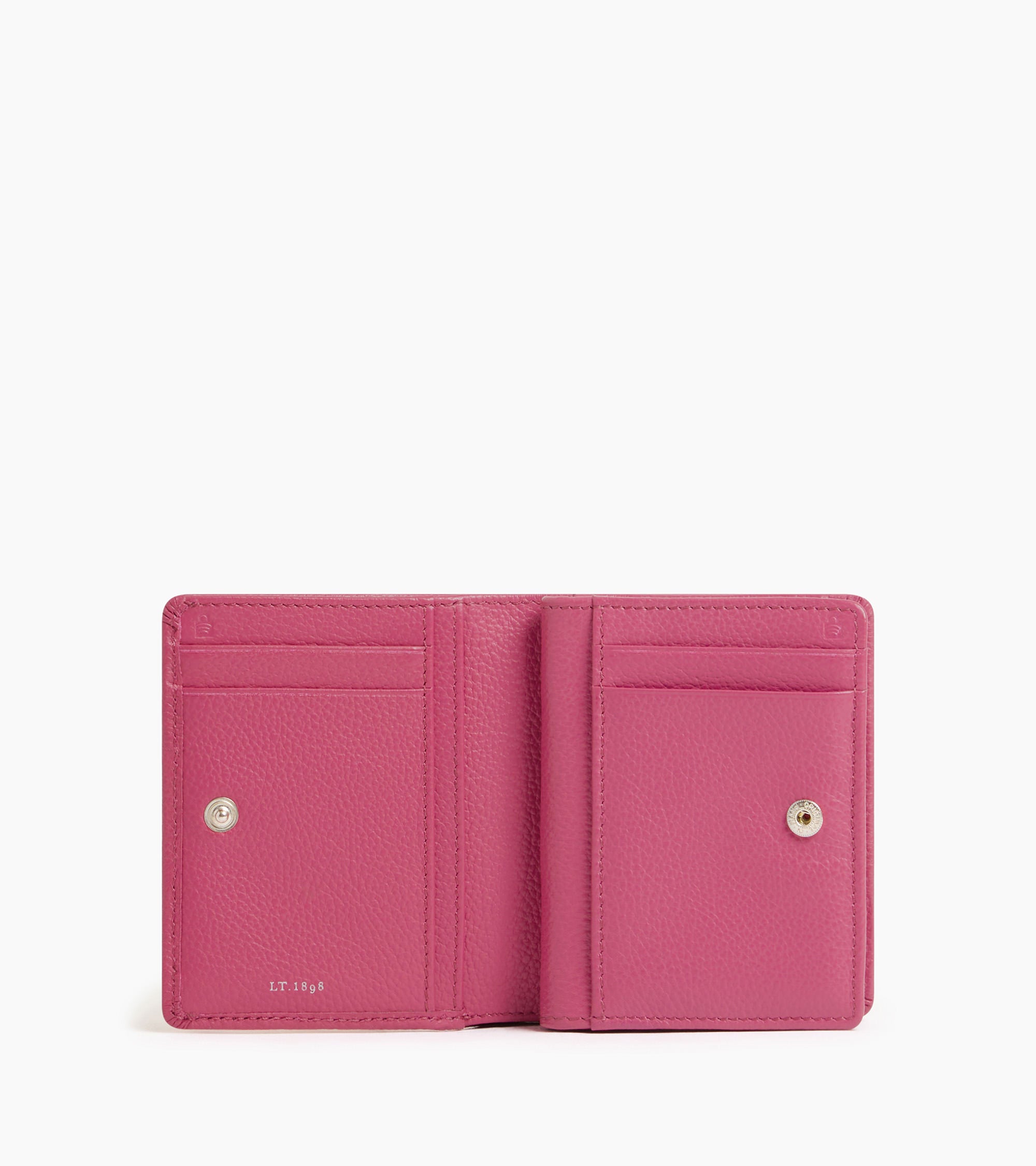 Petit portefeuille Ella en cuir grainé