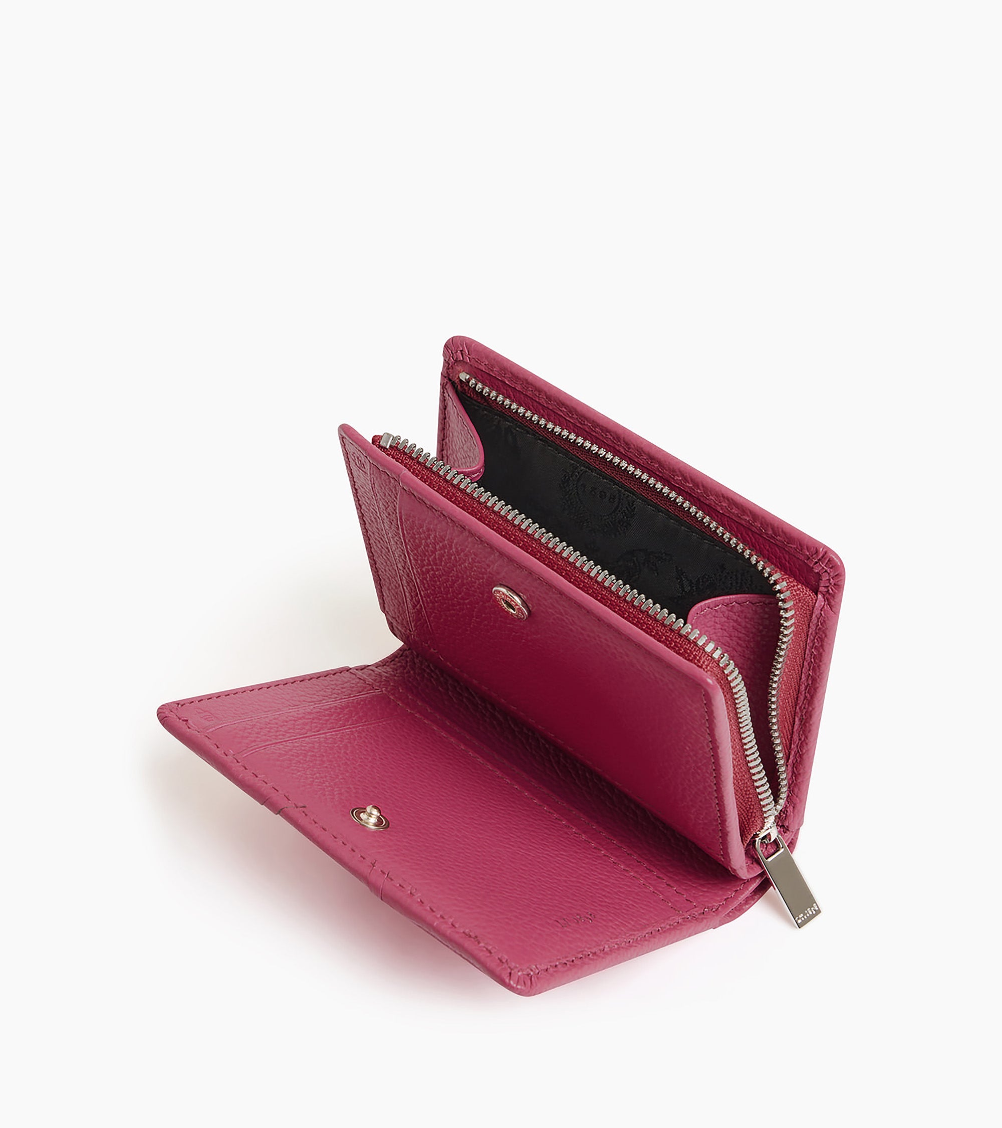 Petit portefeuille Ella en cuir grainé