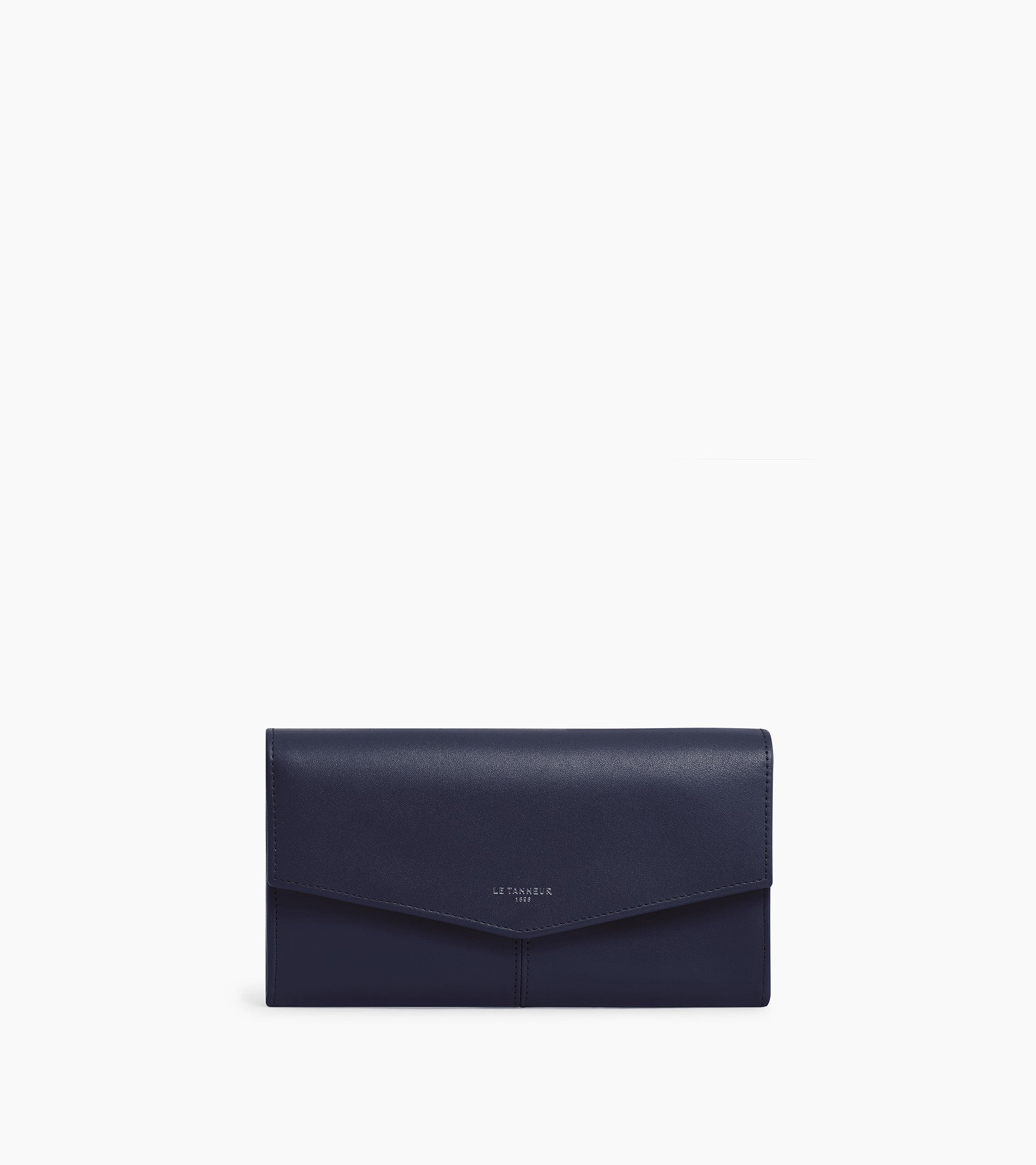 Compagnon zippé Charlotte en cuir lisse