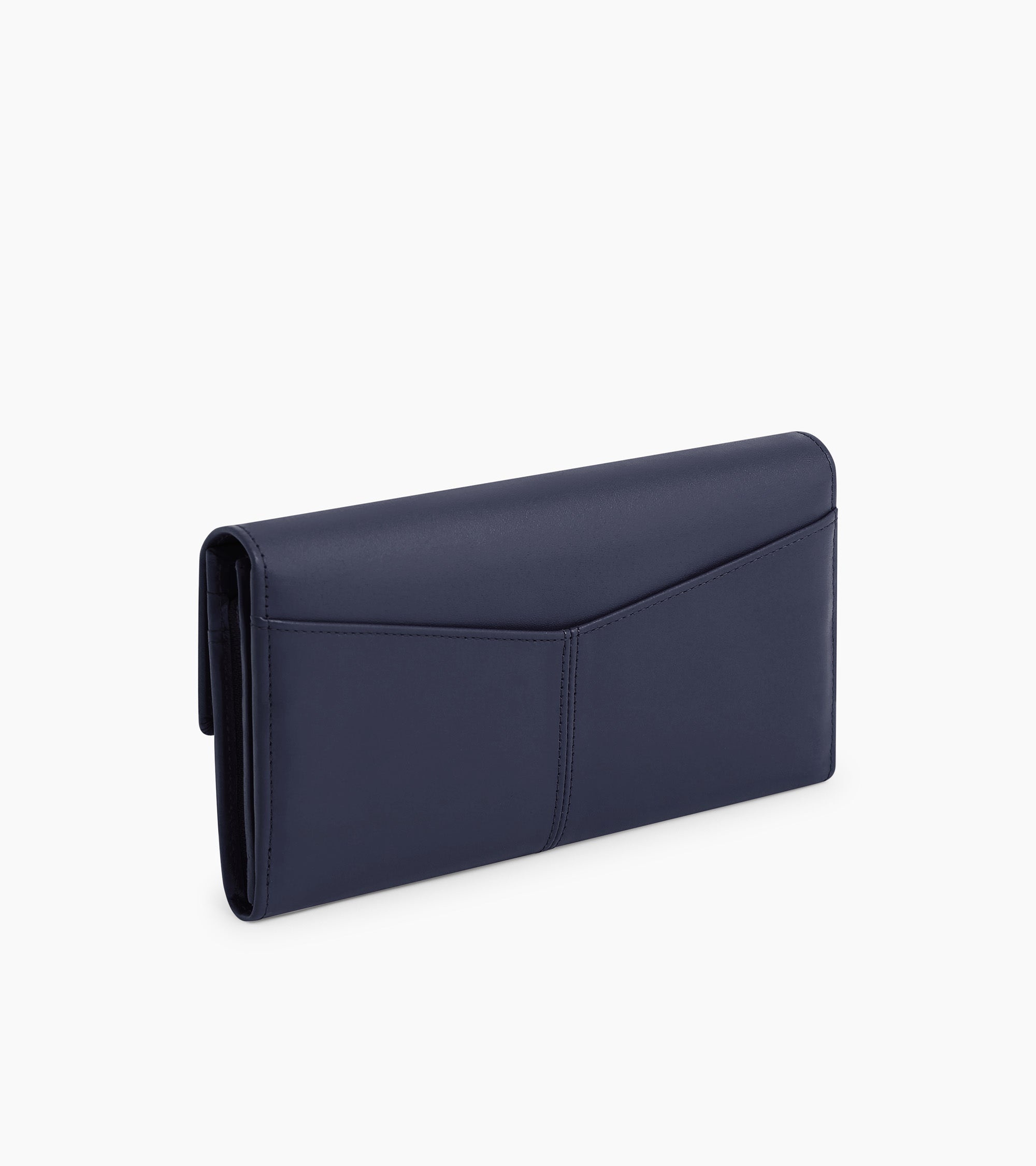 Compagnon zippé Charlotte en cuir lisse
