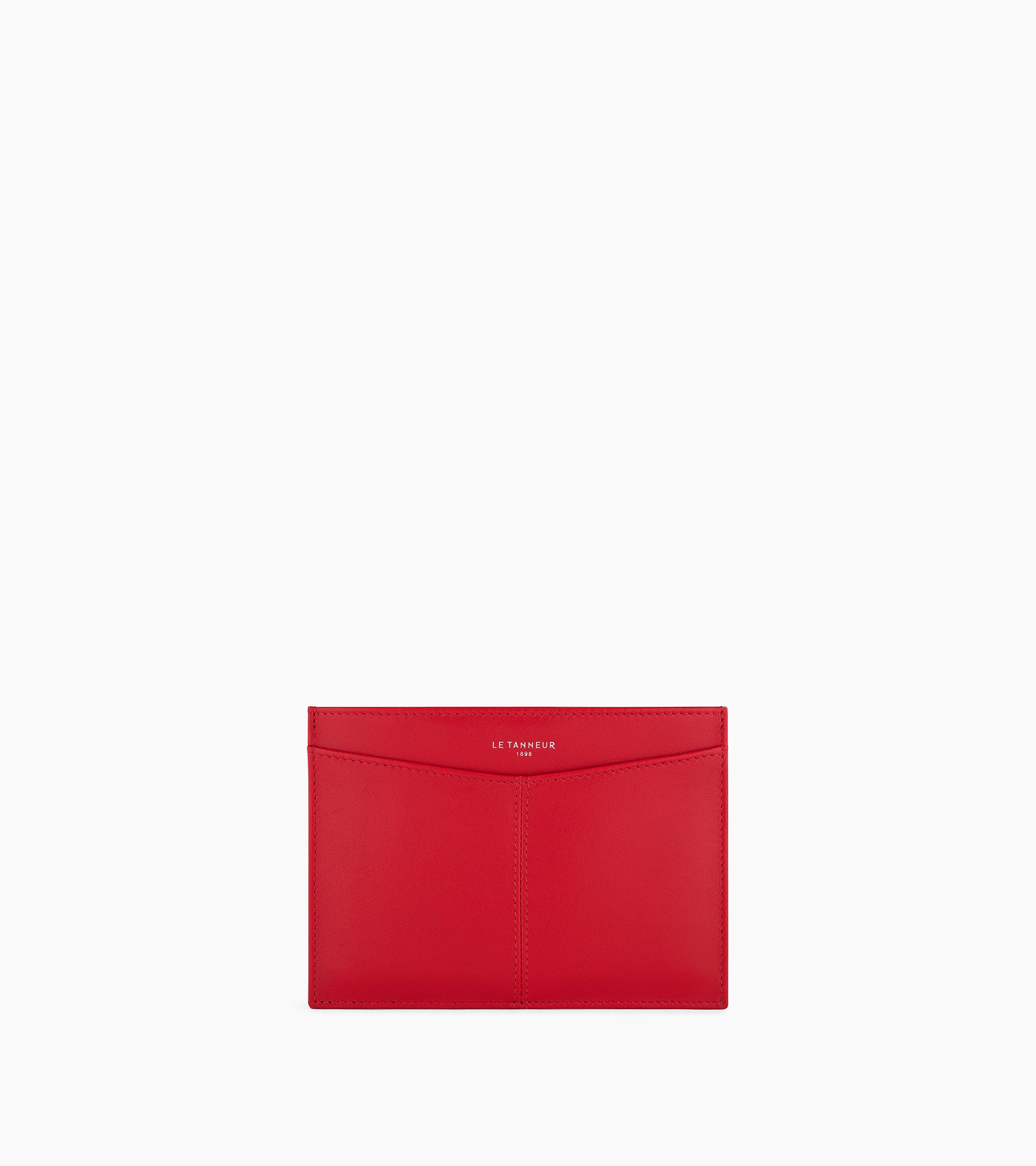 Porte papiers Charlotte en cuir lisse