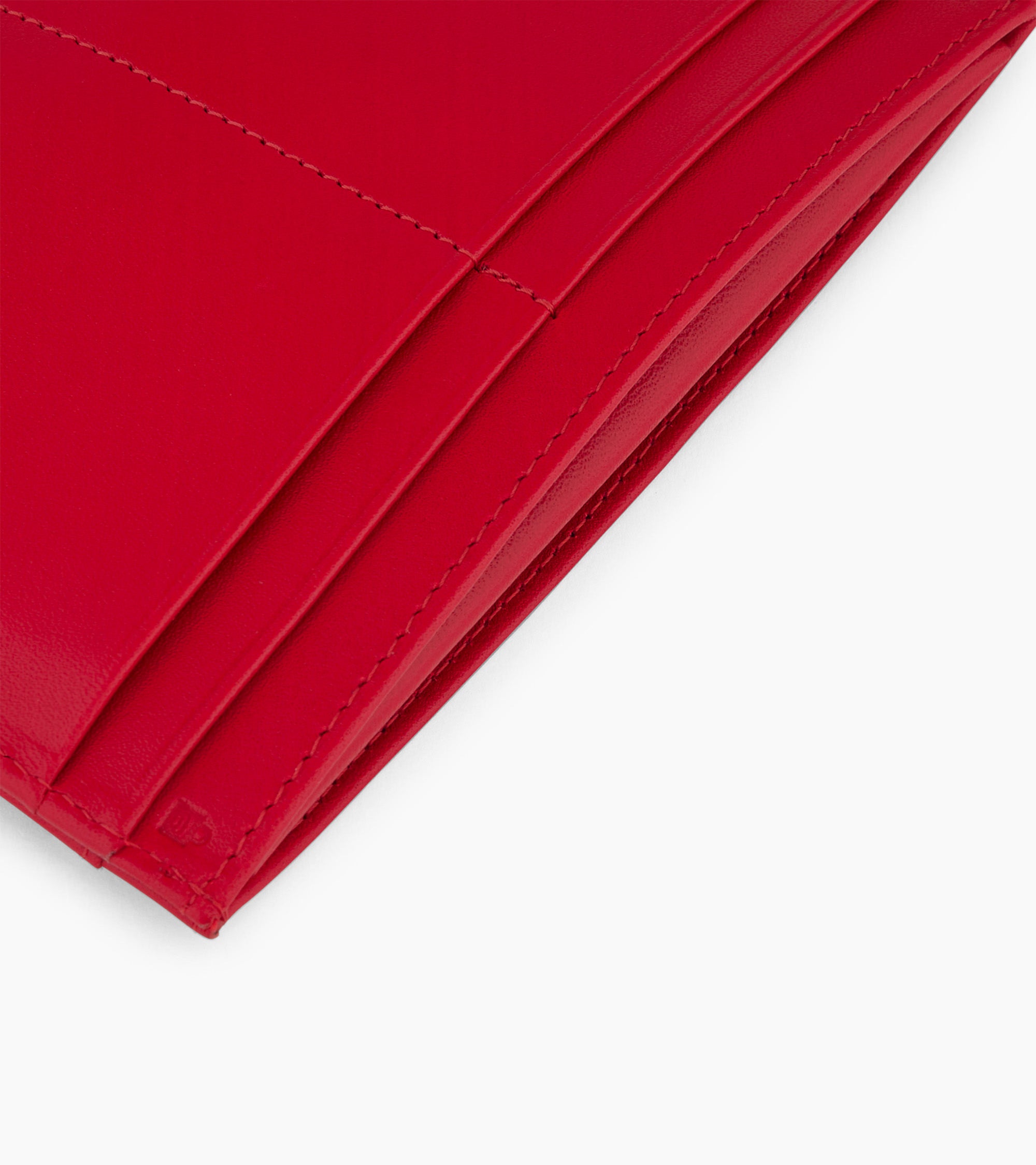 Porte papiers Charlotte en cuir lisse