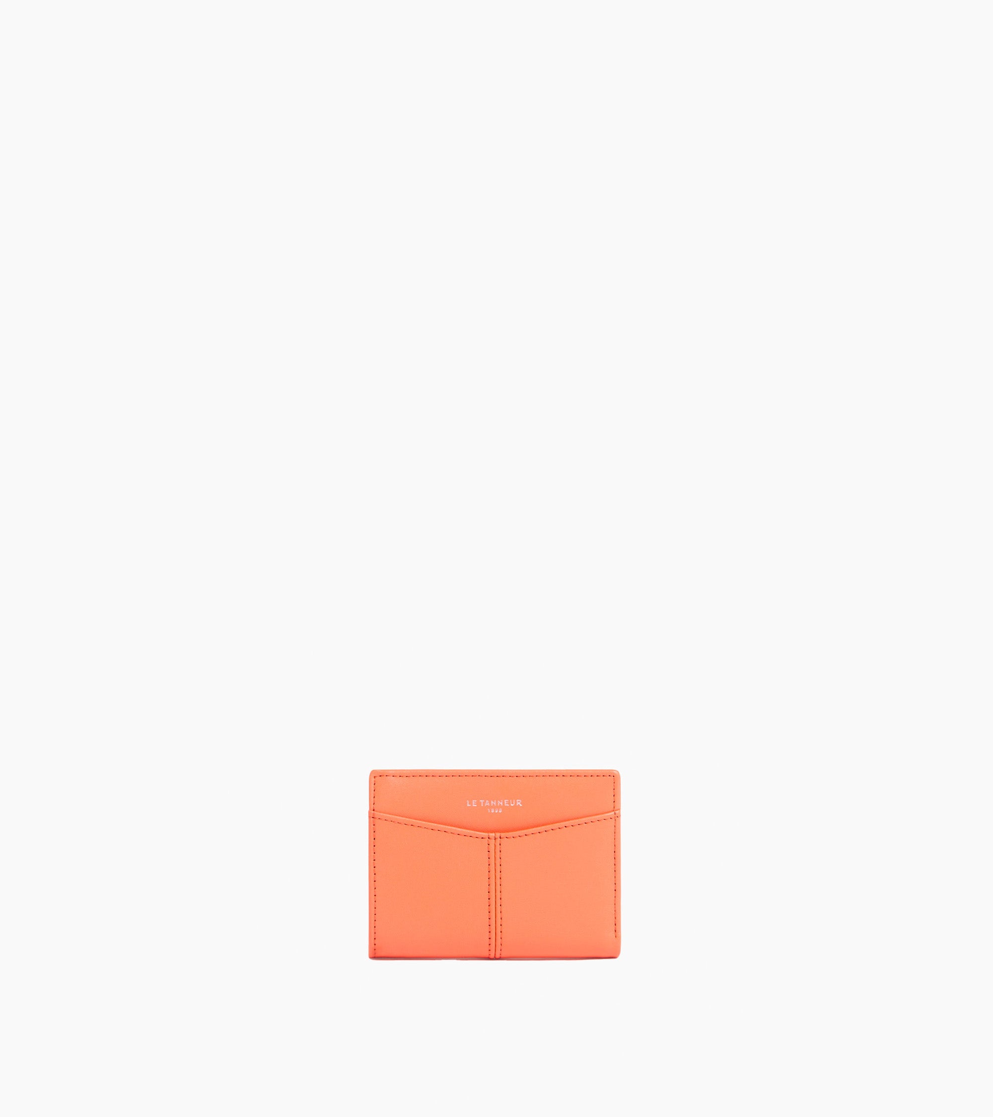 Porte cartes Charlotte en cuir lisse
