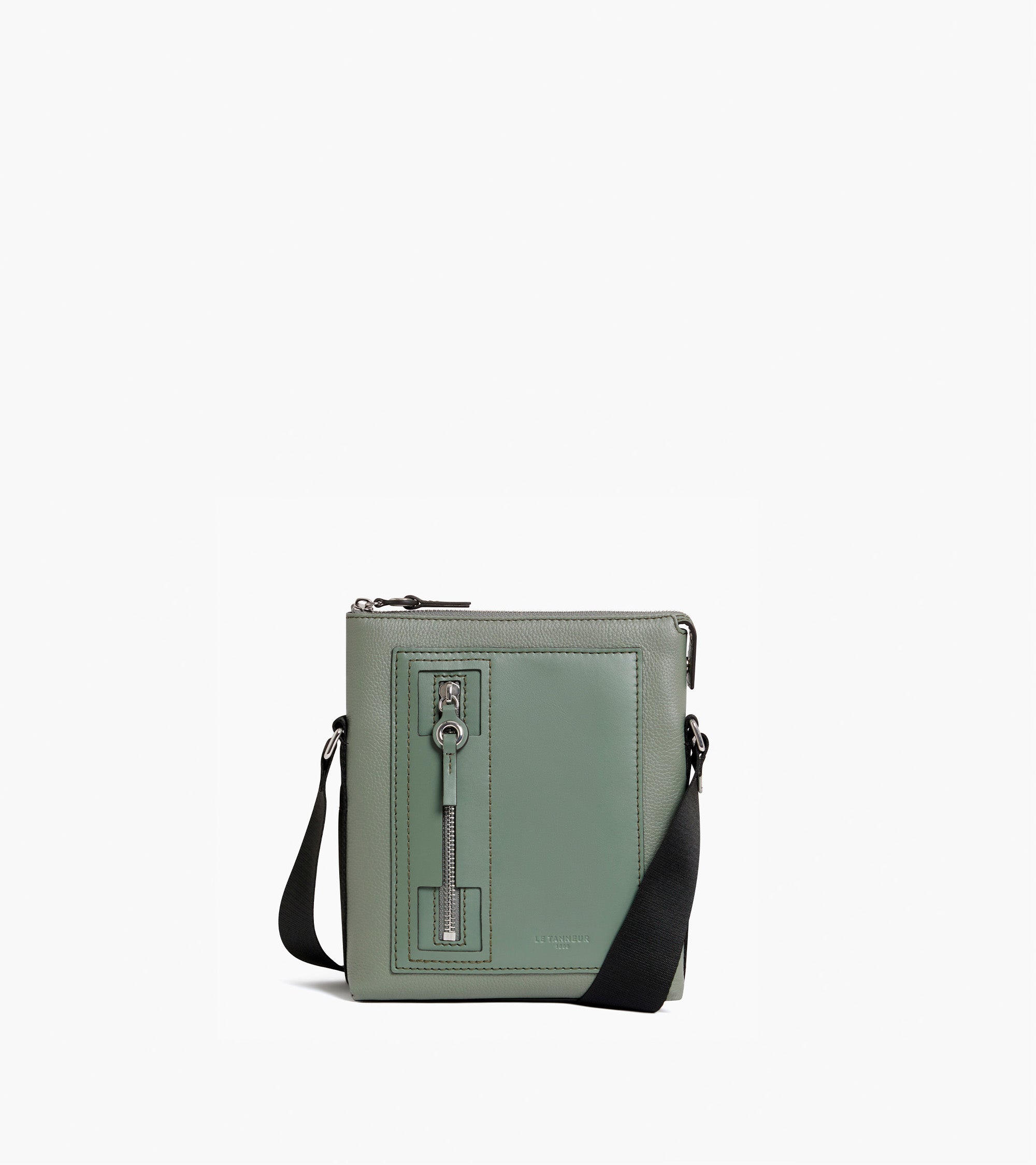 Petit sac bandoulière Alexis en cuir grainé