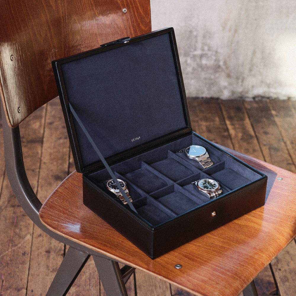 Coffret 8 montres en cuir  - Le Tanneur