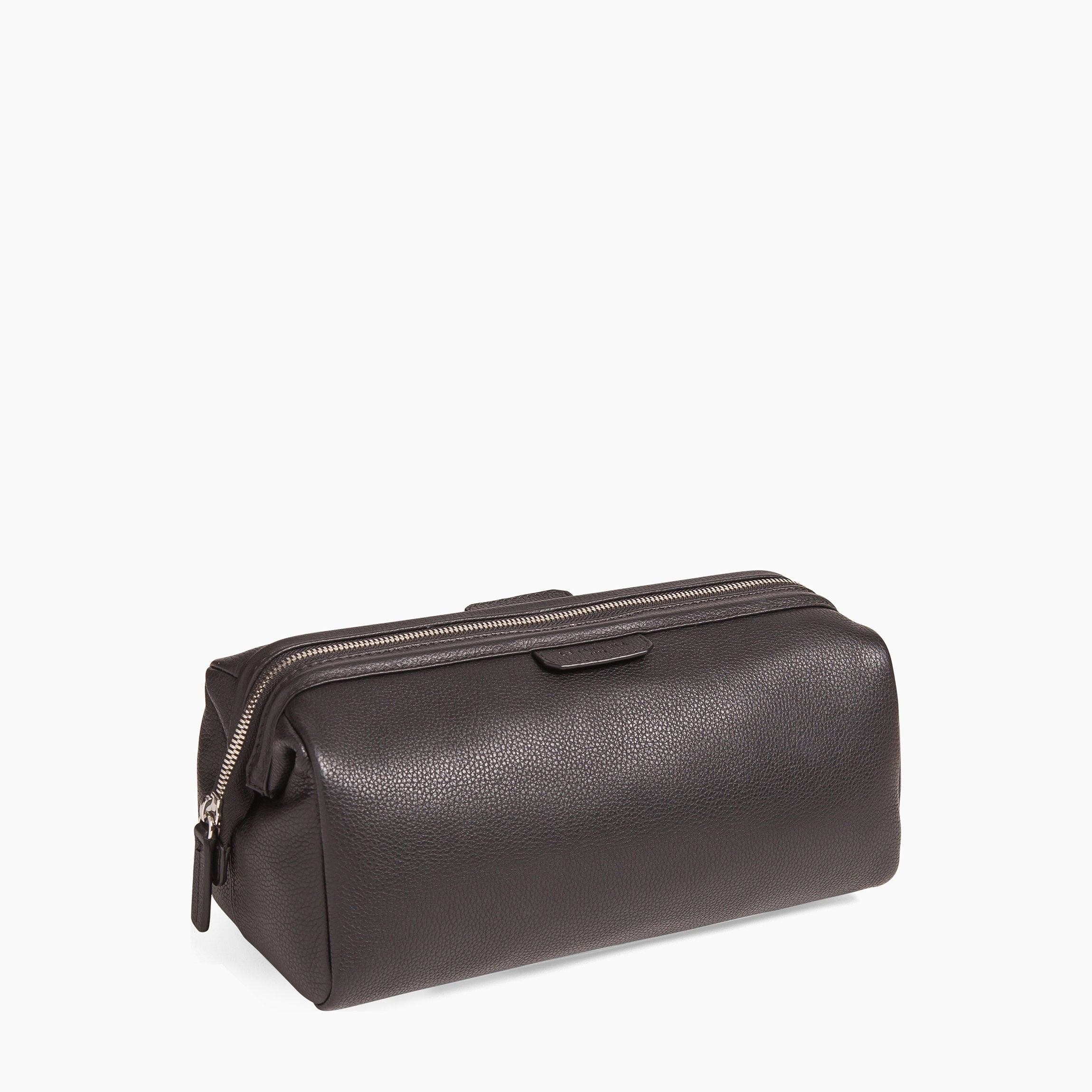 Trousse de toilette Charles en cuir grainé  - Le Tanneur